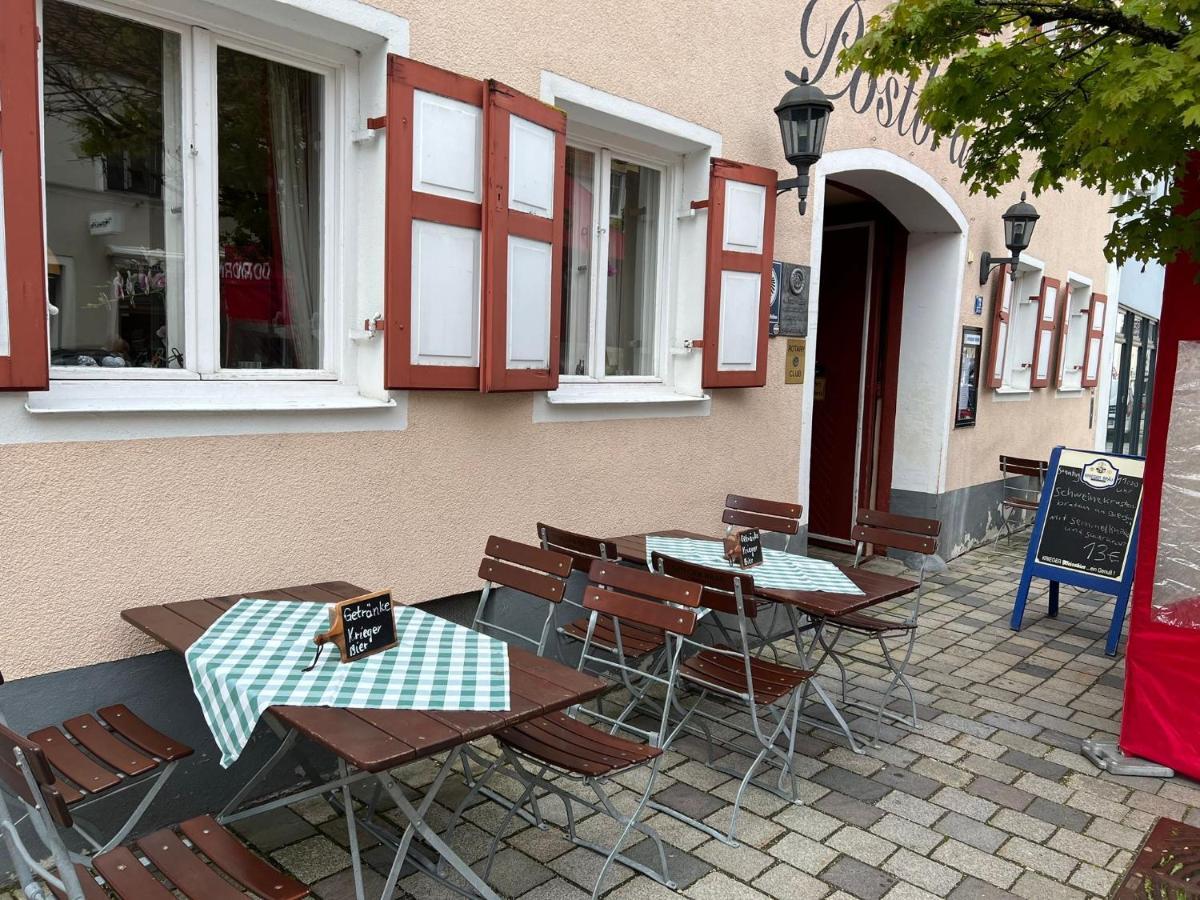 Hotel-Gasthof Postbraeu Dingolfing Zewnętrze zdjęcie