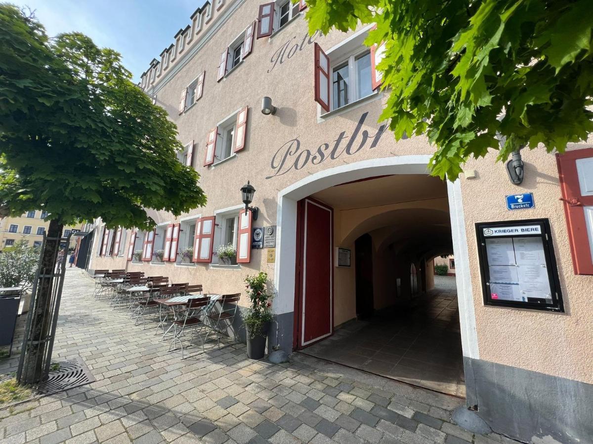 Hotel-Gasthof Postbraeu Dingolfing Zewnętrze zdjęcie
